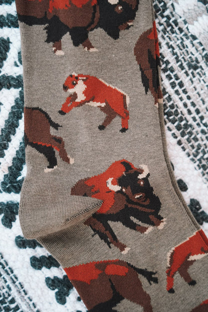 Kids Bison Socks