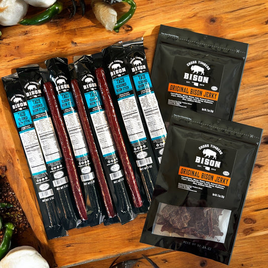 Jerky &  10 pack | 2 oz - Taco Seasoned Snack Stick