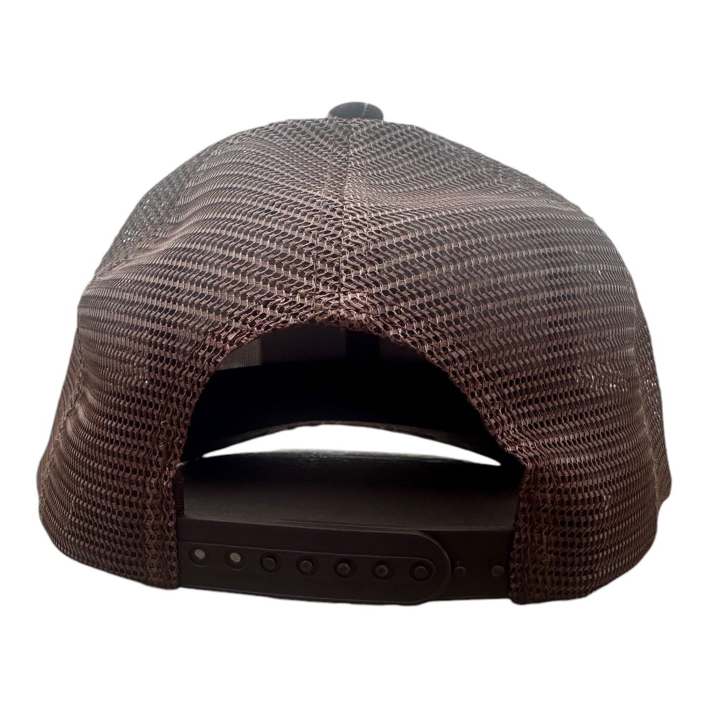 Camo Leather Patch Cap