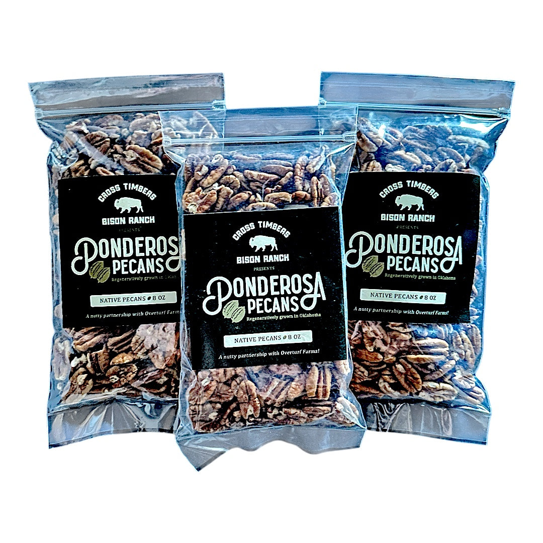 Ponderosa Native Pecans - 1 | 8 oz bag