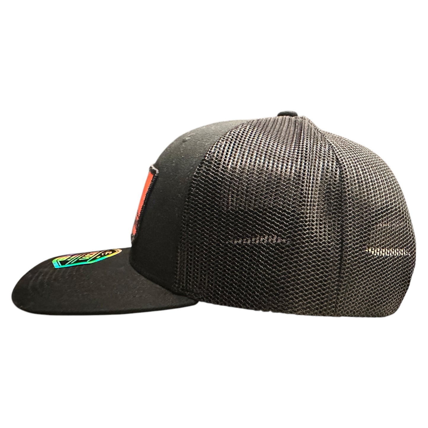 Pioneer of the Plains - Black and Orange Cap