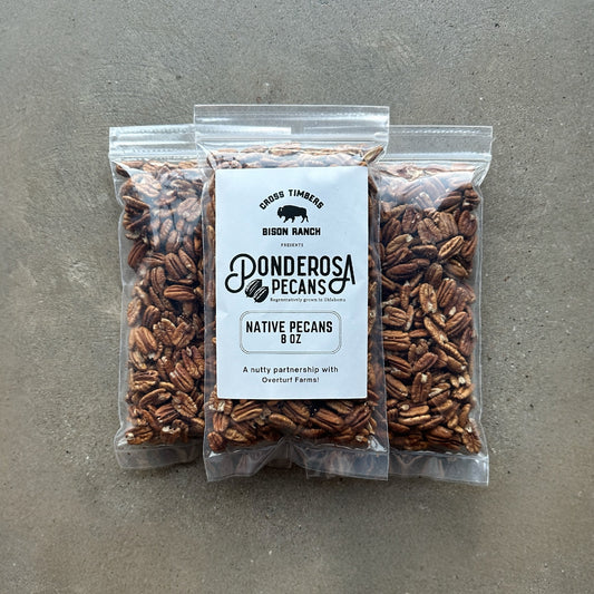 Ponderosa Native Pecans - 1 | 8 oz bag