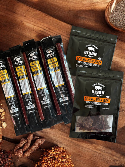 Jerky &  10 pack | 2 oz - Sweet BBQ Snack Sticks Combo