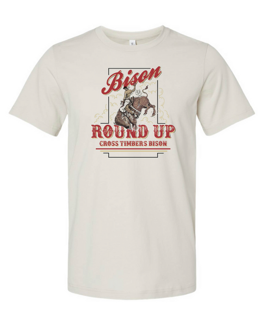 Cream Roundup Short Sleeve T-Shirt