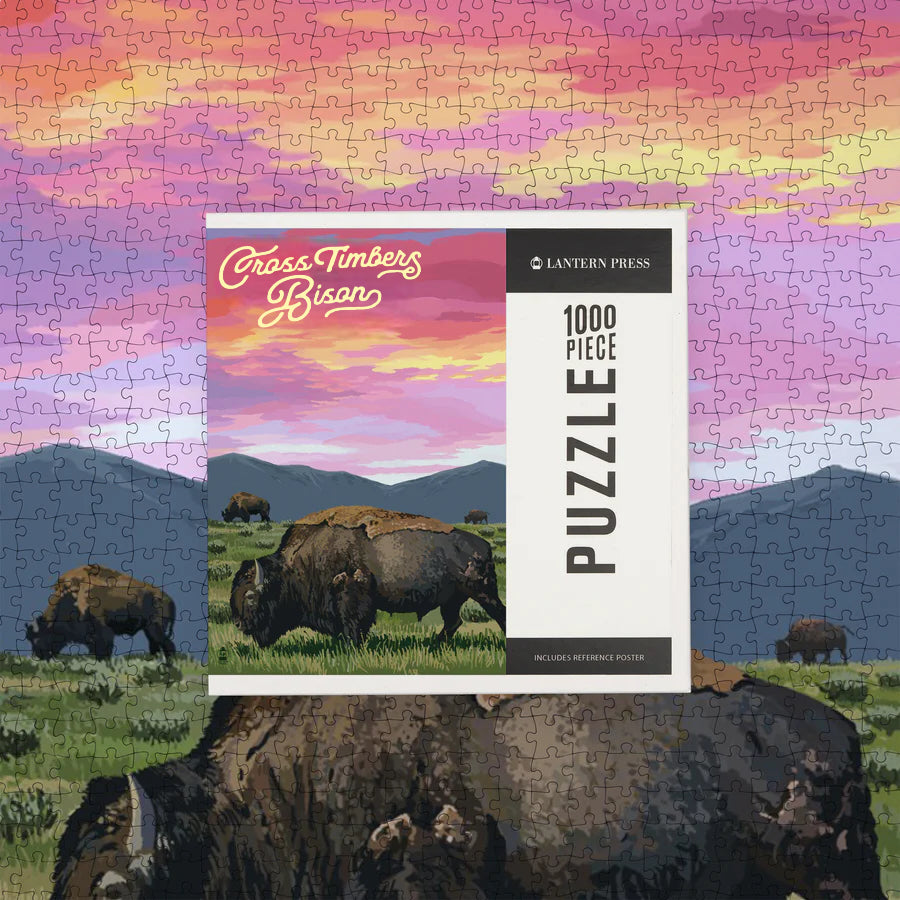 Bison Sunset Puzzle