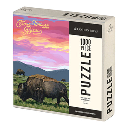 Bison Sunset Puzzle